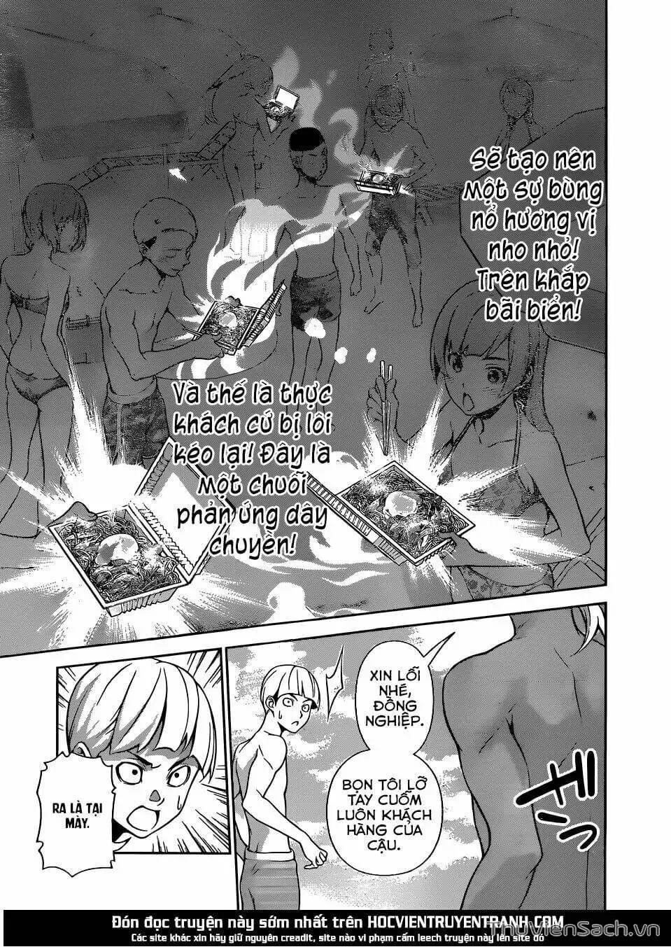 Truyện Tranh Vua Bếp Soma - Cuộc Chiến Ẩm Thực trang 7