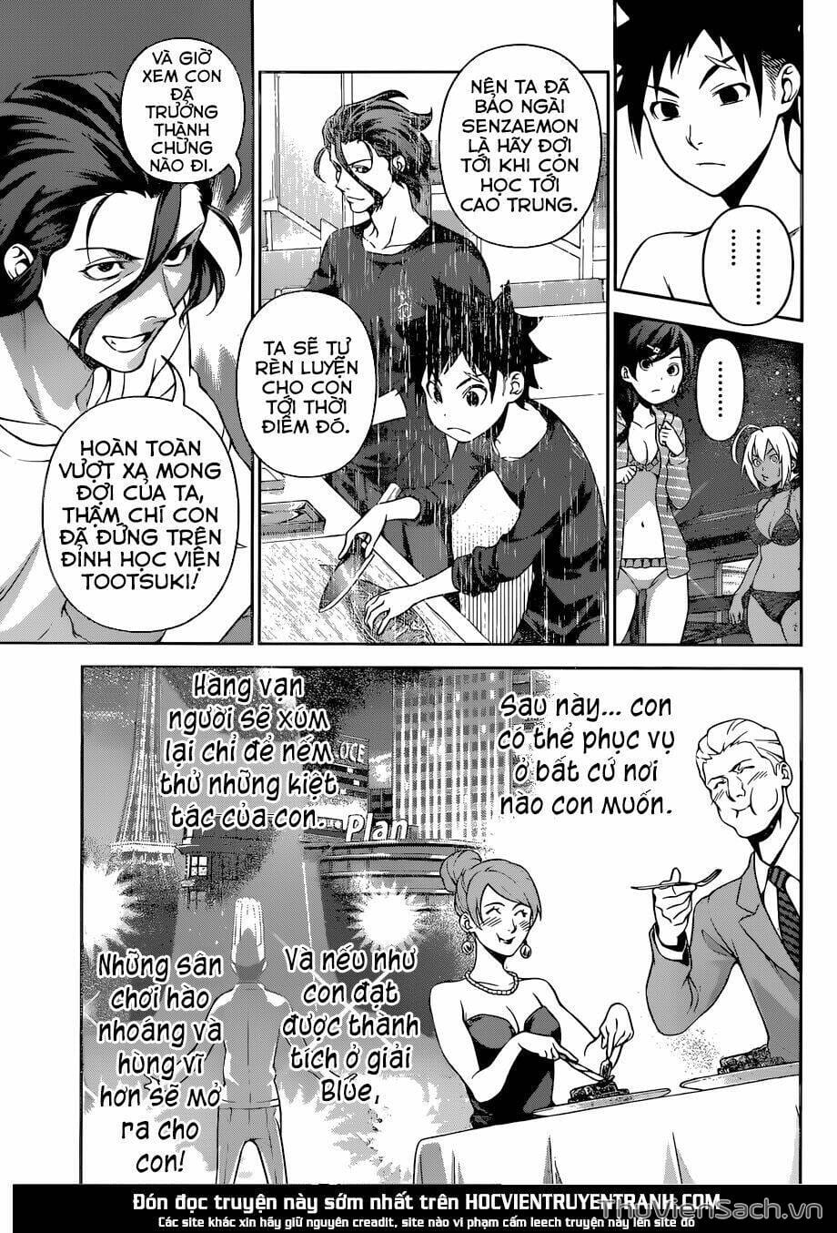 Truyện Tranh Vua Bếp Soma - Cuộc Chiến Ẩm Thực trang 7