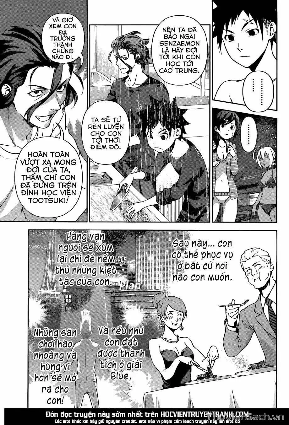 Truyện Tranh Vua Bếp Soma - Cuộc Chiến Ẩm Thực trang 7