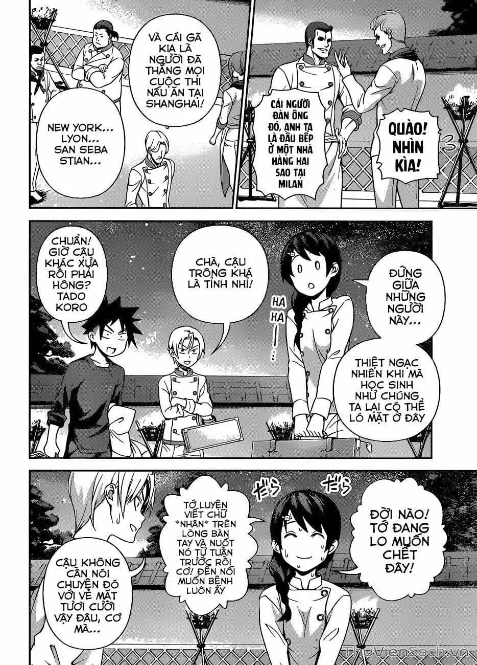 Truyện Tranh Vua Bếp Soma - Cuộc Chiến Ẩm Thực trang 7