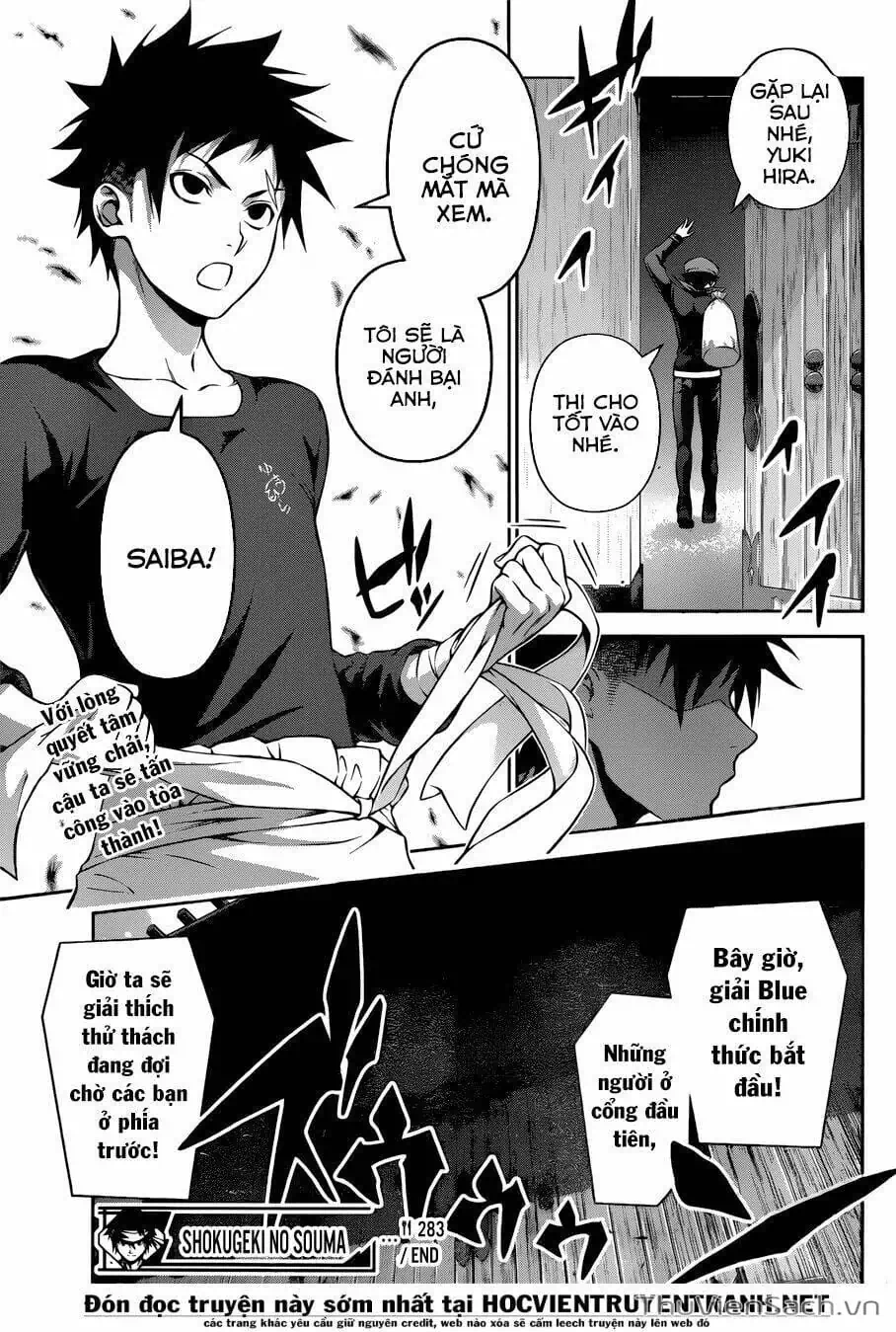 Truyện Tranh Vua Bếp Soma - Cuộc Chiến Ẩm Thực trang 7