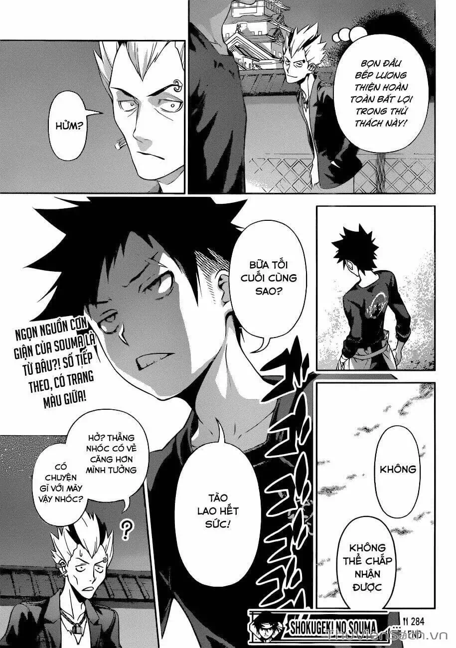 Truyện Tranh Vua Bếp Soma - Cuộc Chiến Ẩm Thực trang 7
