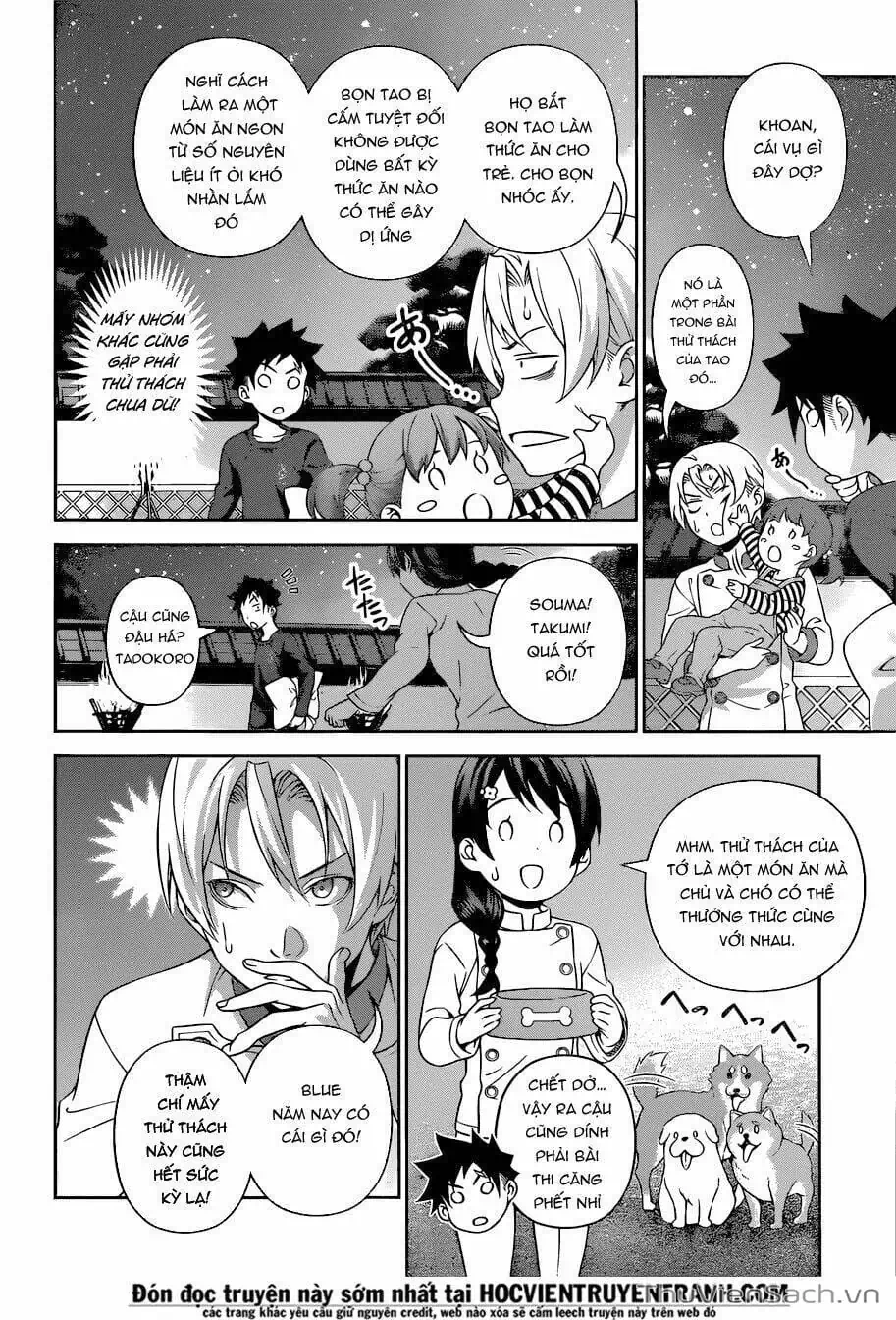 Truyện Tranh Vua Bếp Soma - Cuộc Chiến Ẩm Thực trang 7