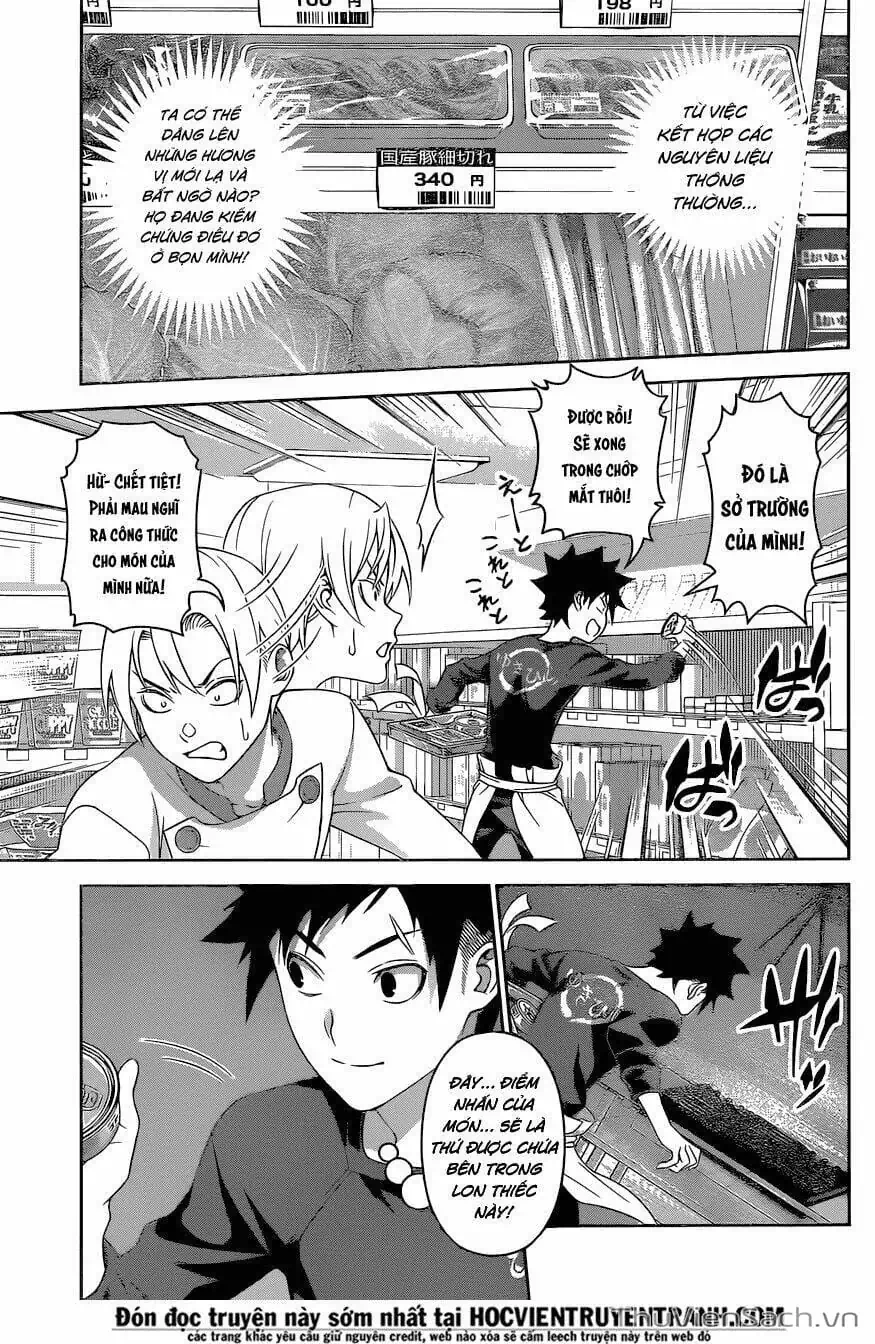 Truyện Tranh Vua Bếp Soma - Cuộc Chiến Ẩm Thực trang 7