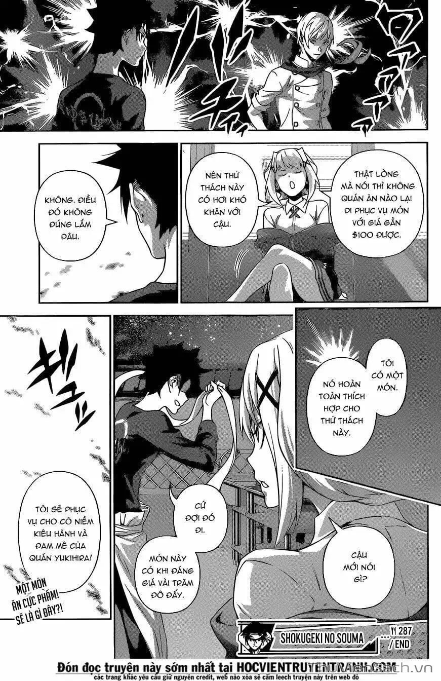 Truyện Tranh Vua Bếp Soma - Cuộc Chiến Ẩm Thực trang 7