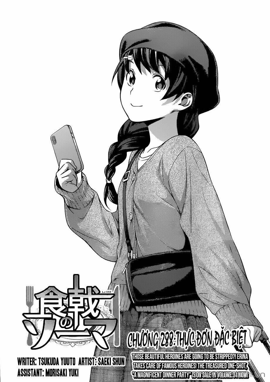 Truyện Tranh Vua Bếp Soma - Cuộc Chiến Ẩm Thực trang 7