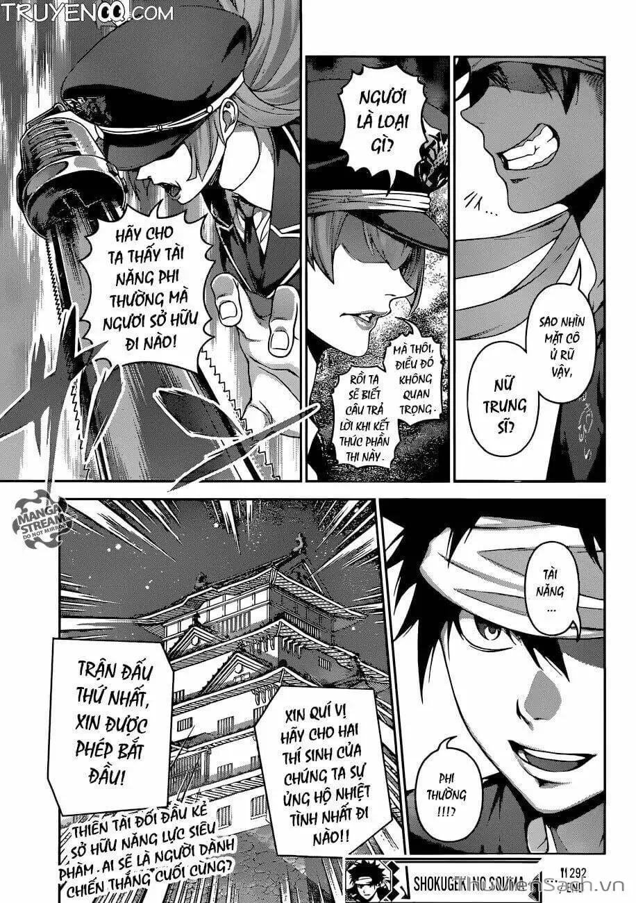 Truyện Tranh Vua Bếp Soma - Cuộc Chiến Ẩm Thực trang 7