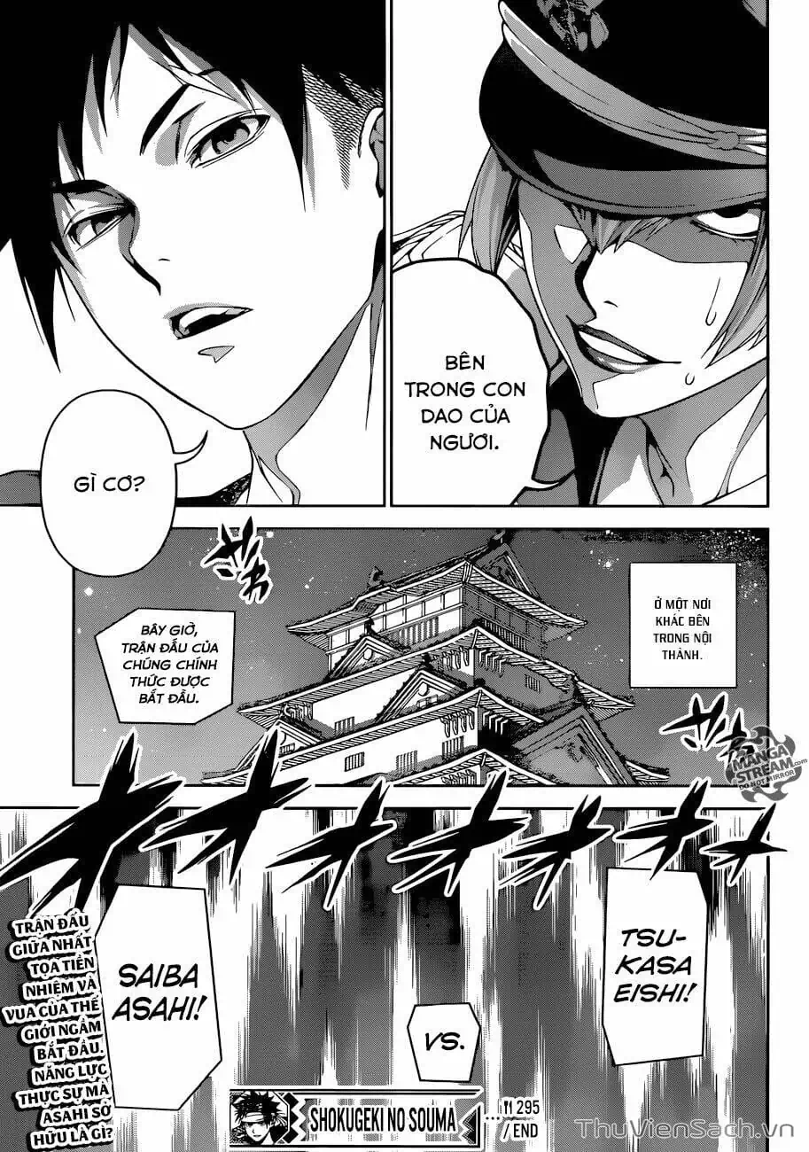 Truyện Tranh Vua Bếp Soma - Cuộc Chiến Ẩm Thực trang 7