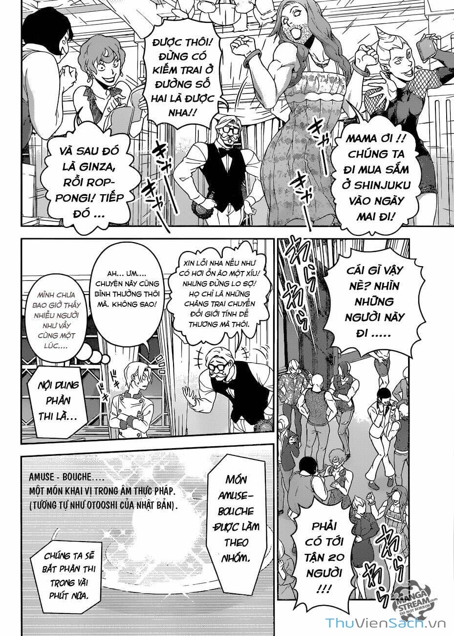 Truyện Tranh Vua Bếp Soma - Cuộc Chiến Ẩm Thực trang 7