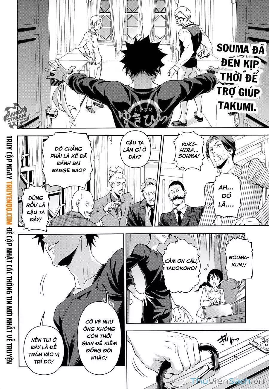 Truyện Tranh Vua Bếp Soma - Cuộc Chiến Ẩm Thực trang 7