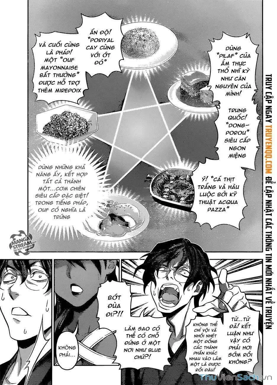 Truyện Tranh Vua Bếp Soma - Cuộc Chiến Ẩm Thực trang 7