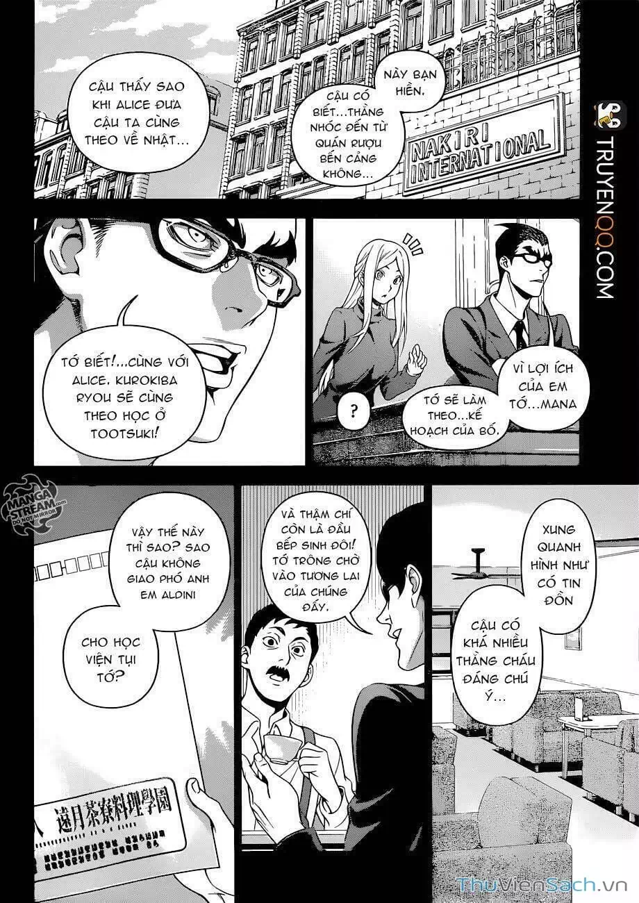 Truyện Tranh Vua Bếp Soma - Cuộc Chiến Ẩm Thực trang 7