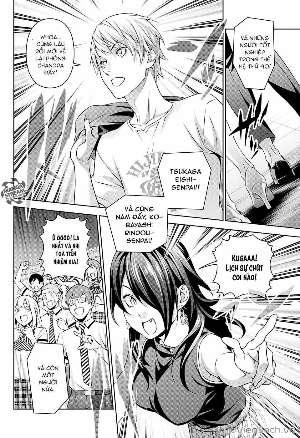 Truyện Tranh Vua Bếp Soma - Cuộc Chiến Ẩm Thực trang 7