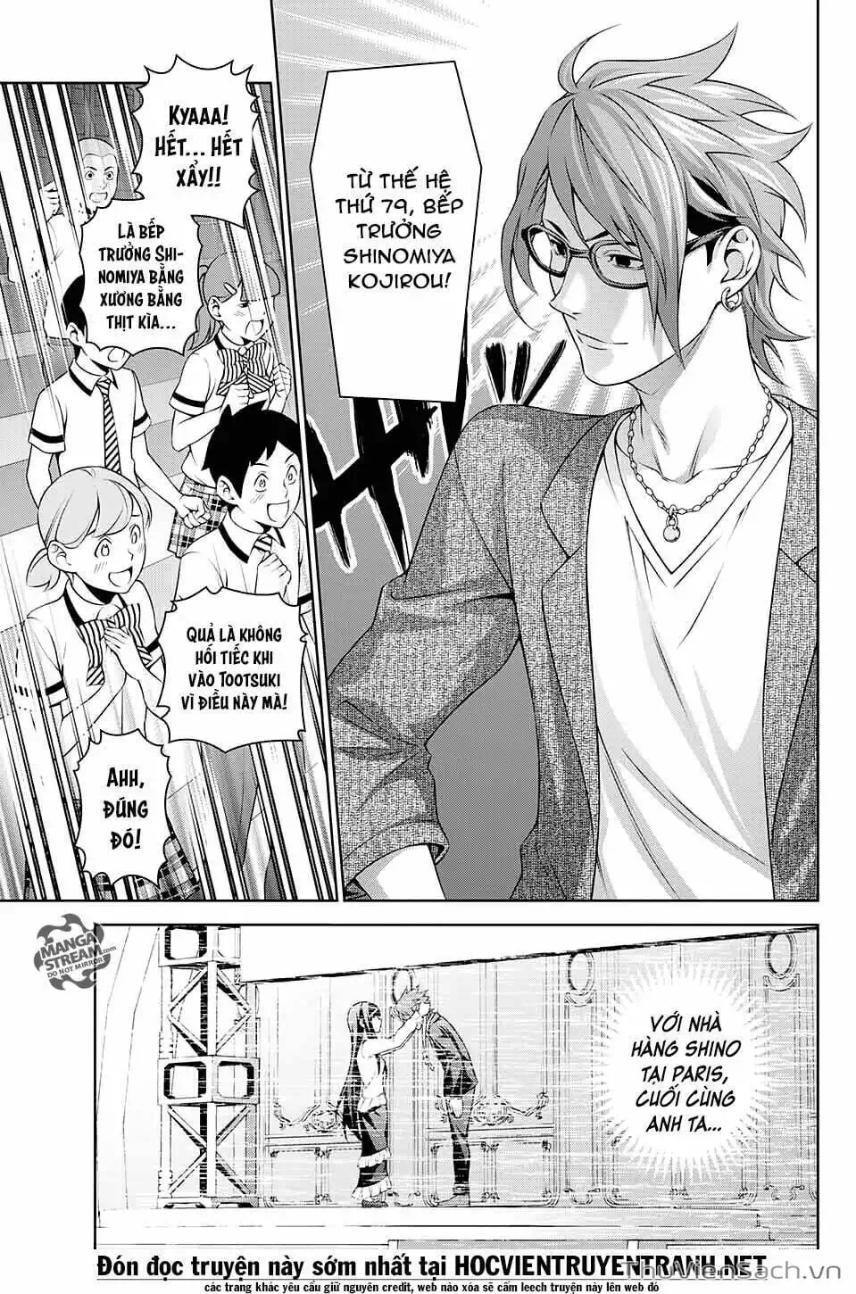 Truyện Tranh Vua Bếp Soma - Cuộc Chiến Ẩm Thực trang 7