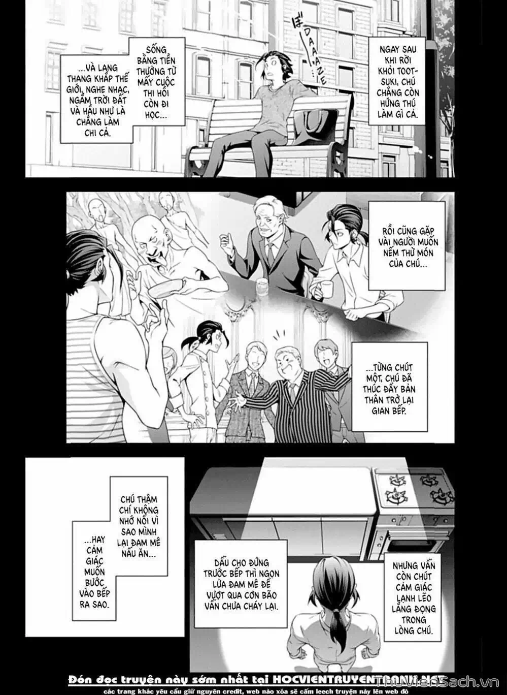 Truyện Tranh Vua Bếp Soma - Cuộc Chiến Ẩm Thực trang 7