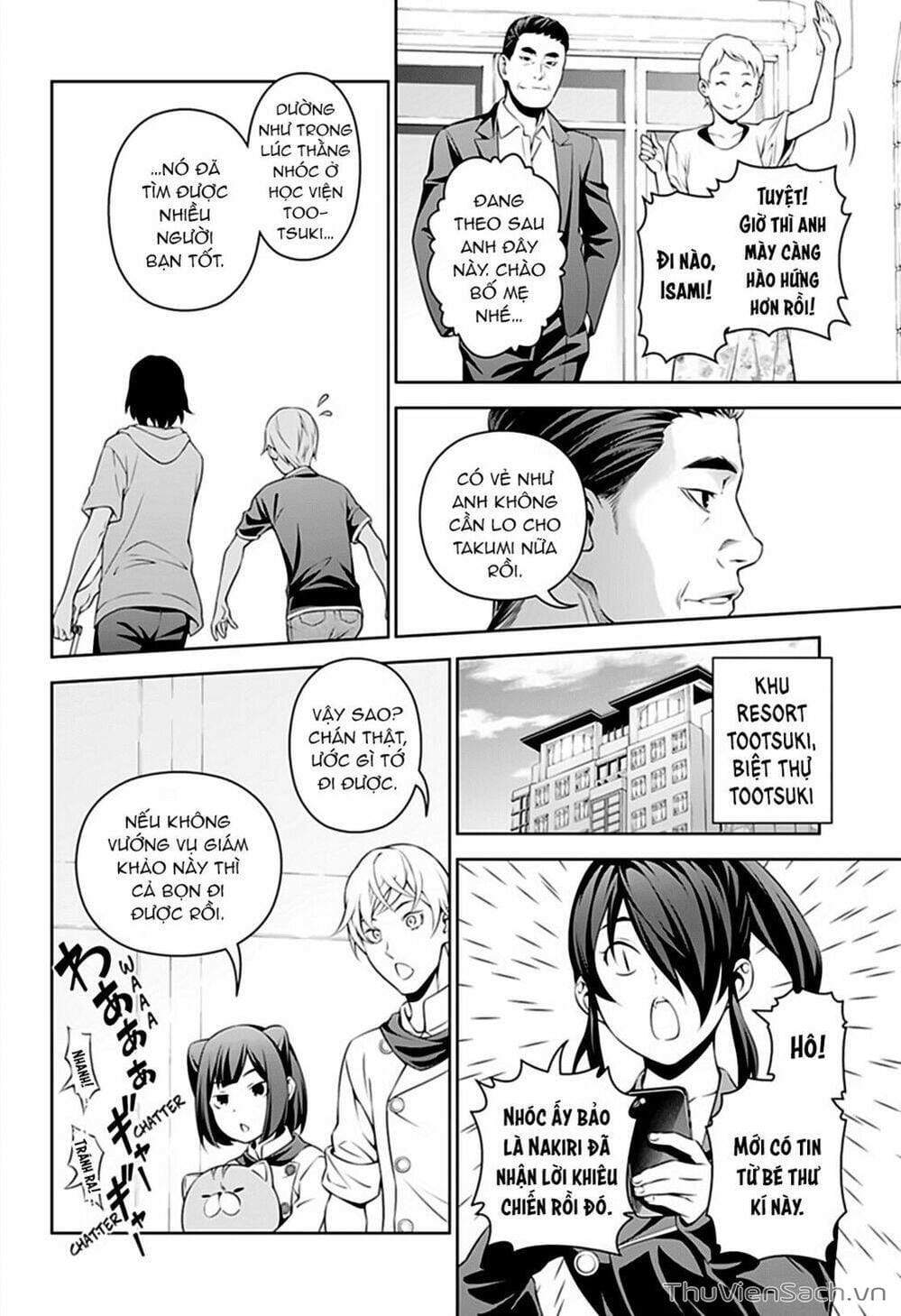 Truyện Tranh Vua Bếp Soma - Cuộc Chiến Ẩm Thực trang 7