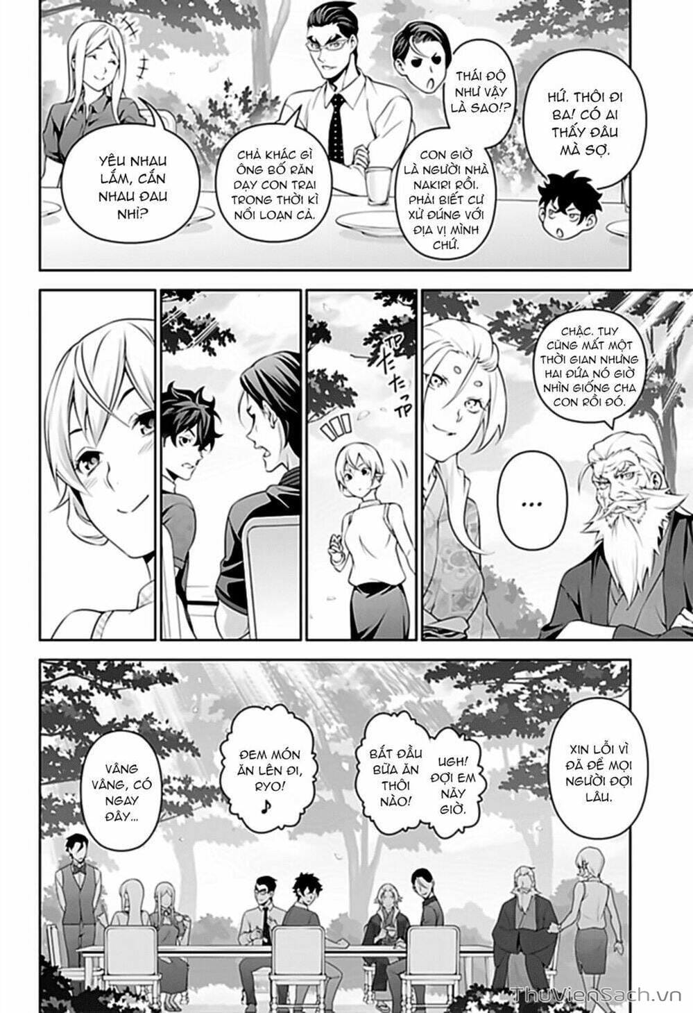 Truyện Tranh Vua Bếp Soma - Cuộc Chiến Ẩm Thực trang 7