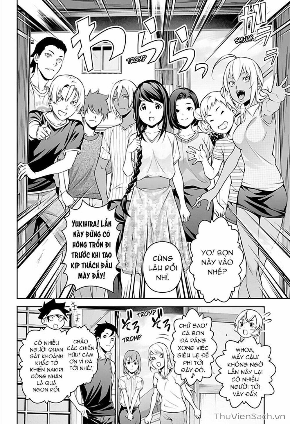 Truyện Tranh Vua Bếp Soma - Cuộc Chiến Ẩm Thực trang 7