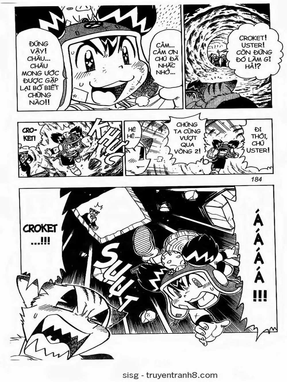 Truyện Tranh Cuộc Phiêu Lưu Của Croket trang 3
