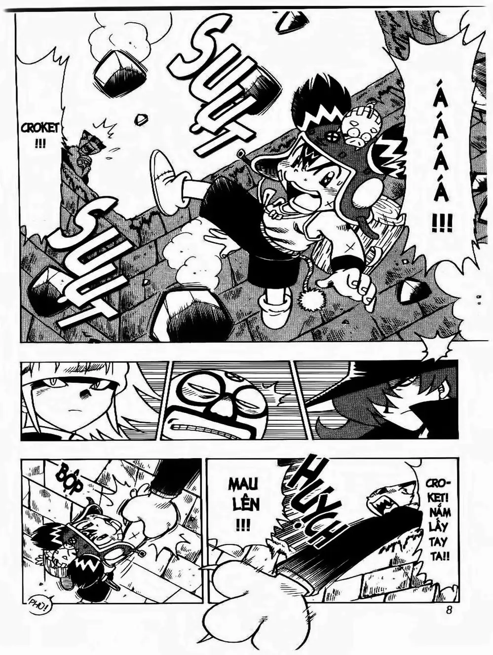 Truyện Tranh Cuộc Phiêu Lưu Của Croket trang 3