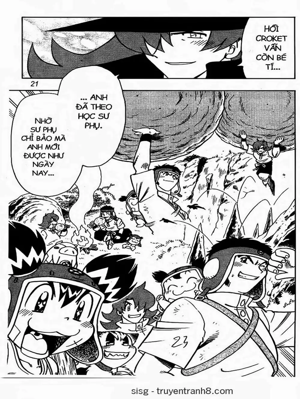 Truyện Tranh Cuộc Phiêu Lưu Của Croket trang 3