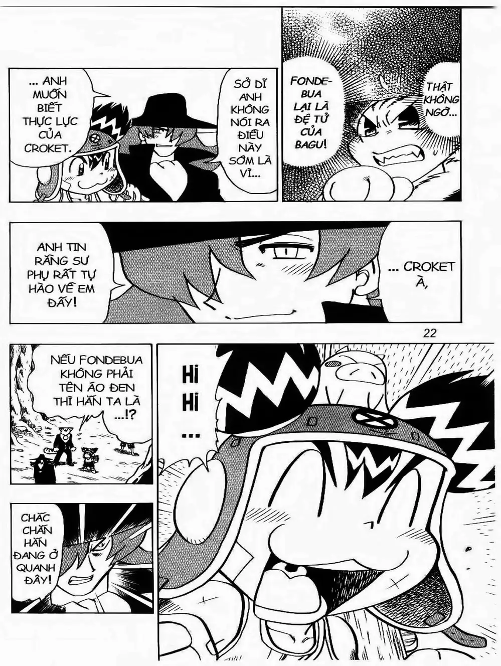 Truyện Tranh Cuộc Phiêu Lưu Của Croket trang 3