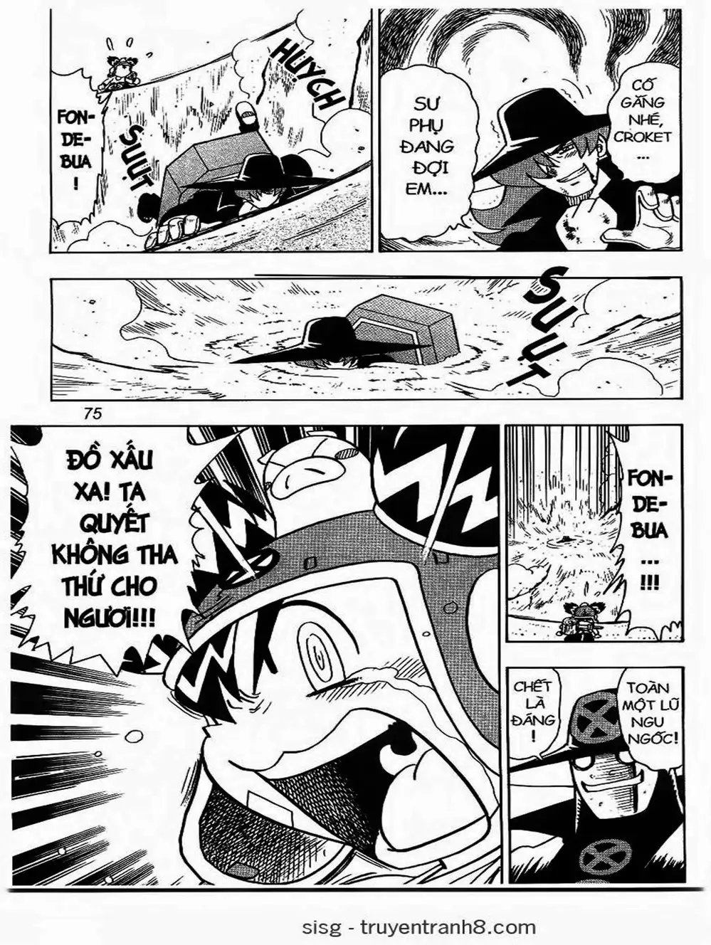 Truyện Tranh Cuộc Phiêu Lưu Của Croket trang 3