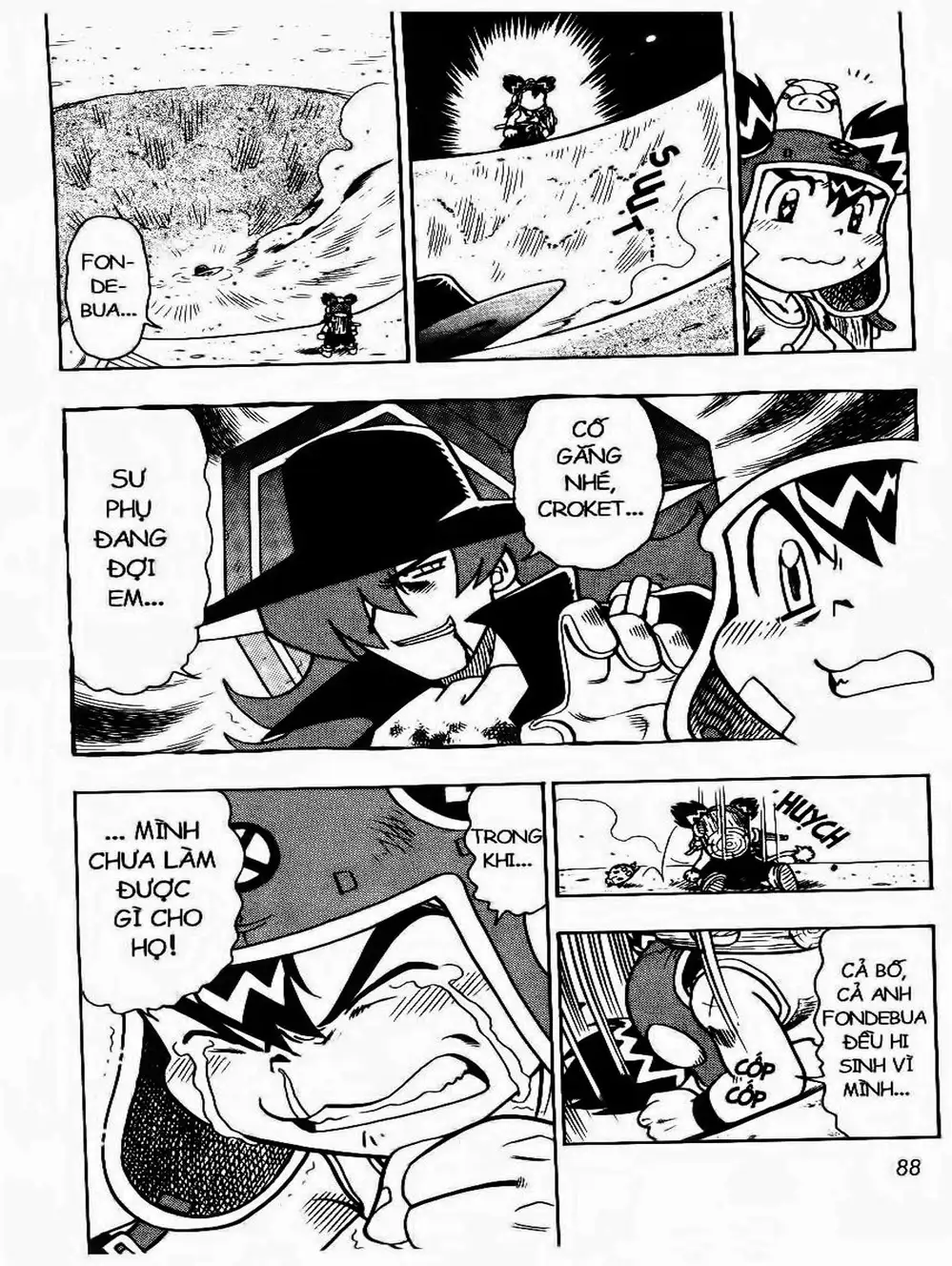 Truyện Tranh Cuộc Phiêu Lưu Của Croket trang 3