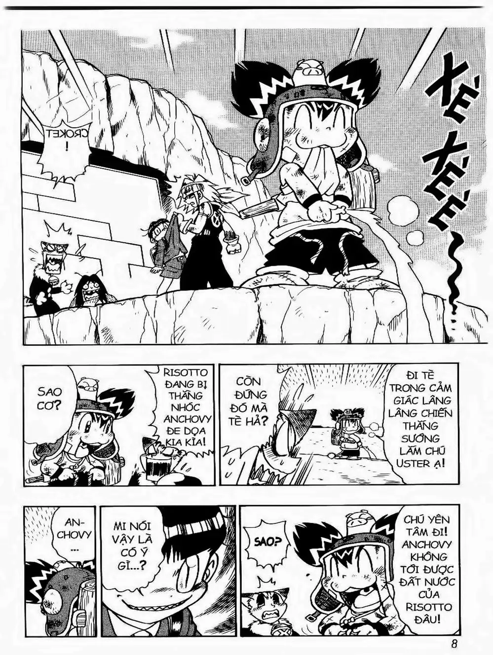 Truyện Tranh Cuộc Phiêu Lưu Của Croket trang 3