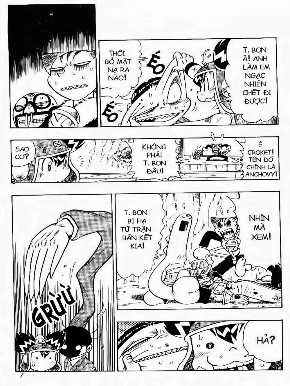 Truyện Tranh Cuộc Phiêu Lưu Của Croket trang 3