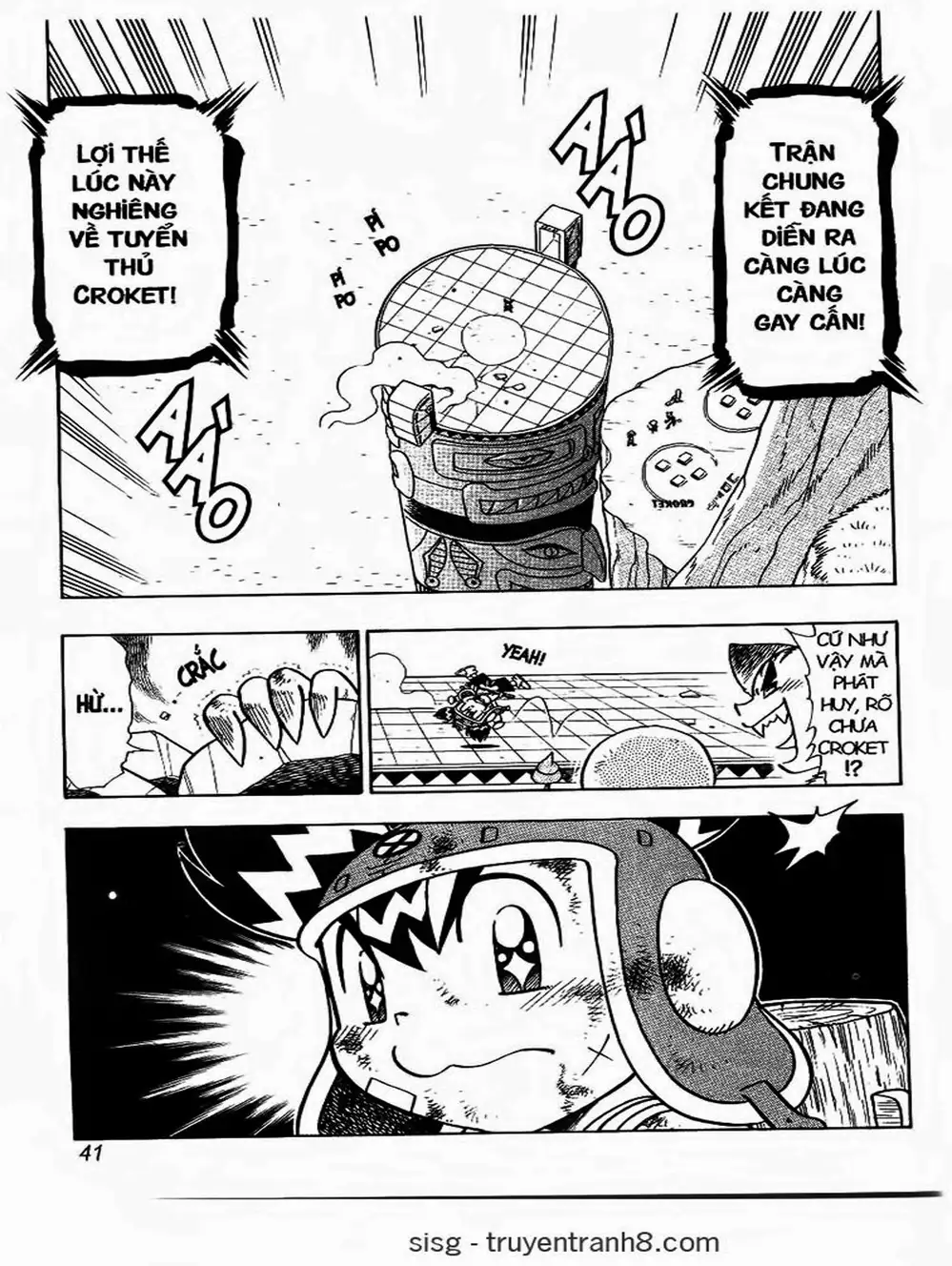Truyện Tranh Cuộc Phiêu Lưu Của Croket trang 3