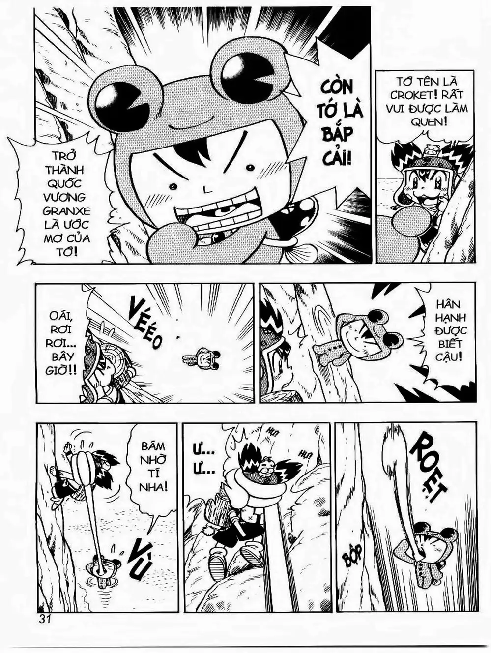 Truyện Tranh Cuộc Phiêu Lưu Của Croket trang 3