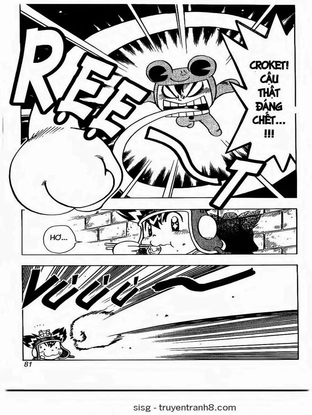 Truyện Tranh Cuộc Phiêu Lưu Của Croket trang 3