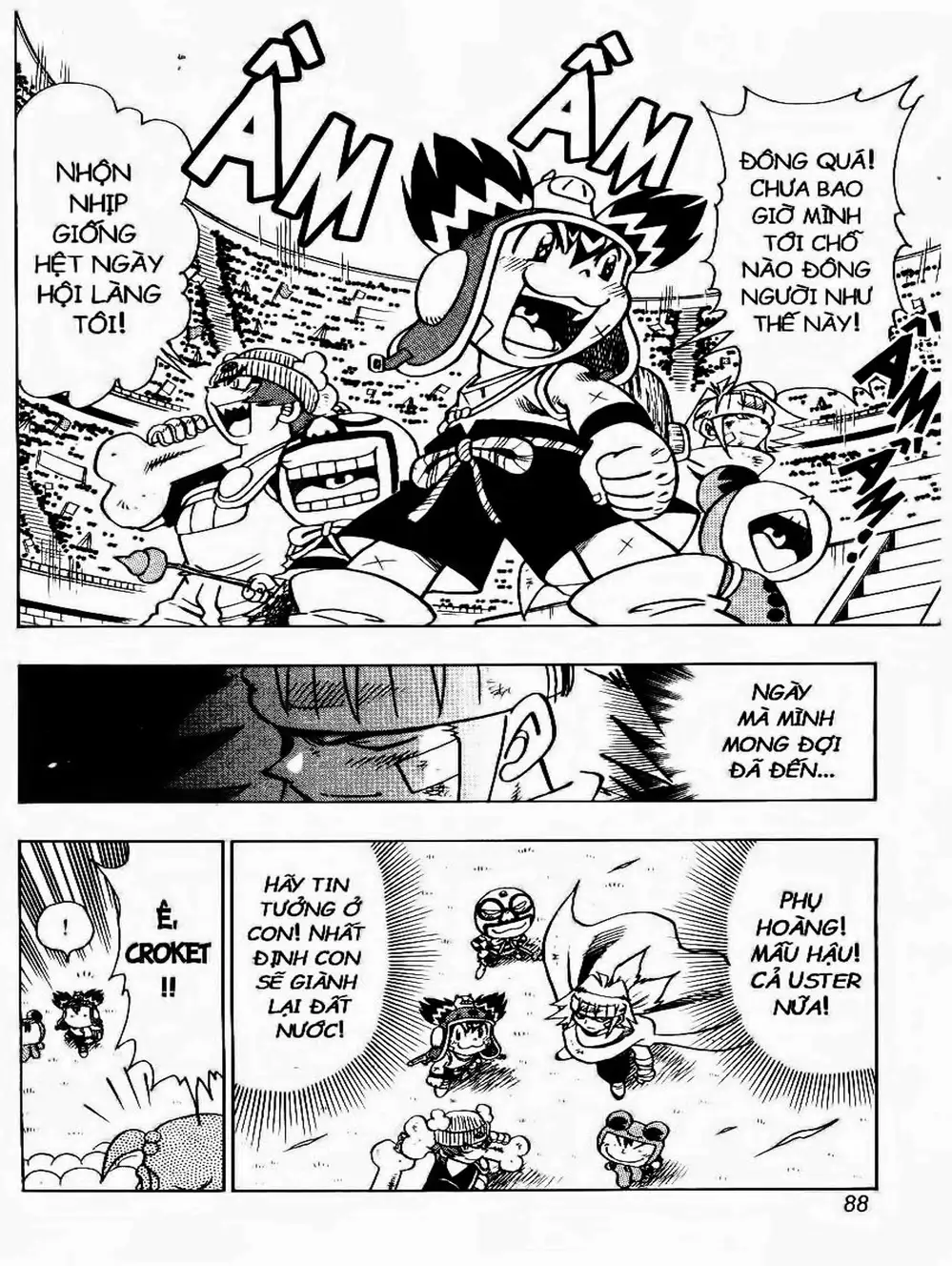 Truyện Tranh Cuộc Phiêu Lưu Của Croket trang 3