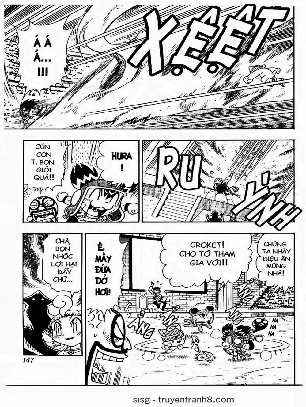Truyện Tranh Cuộc Phiêu Lưu Của Croket trang 3