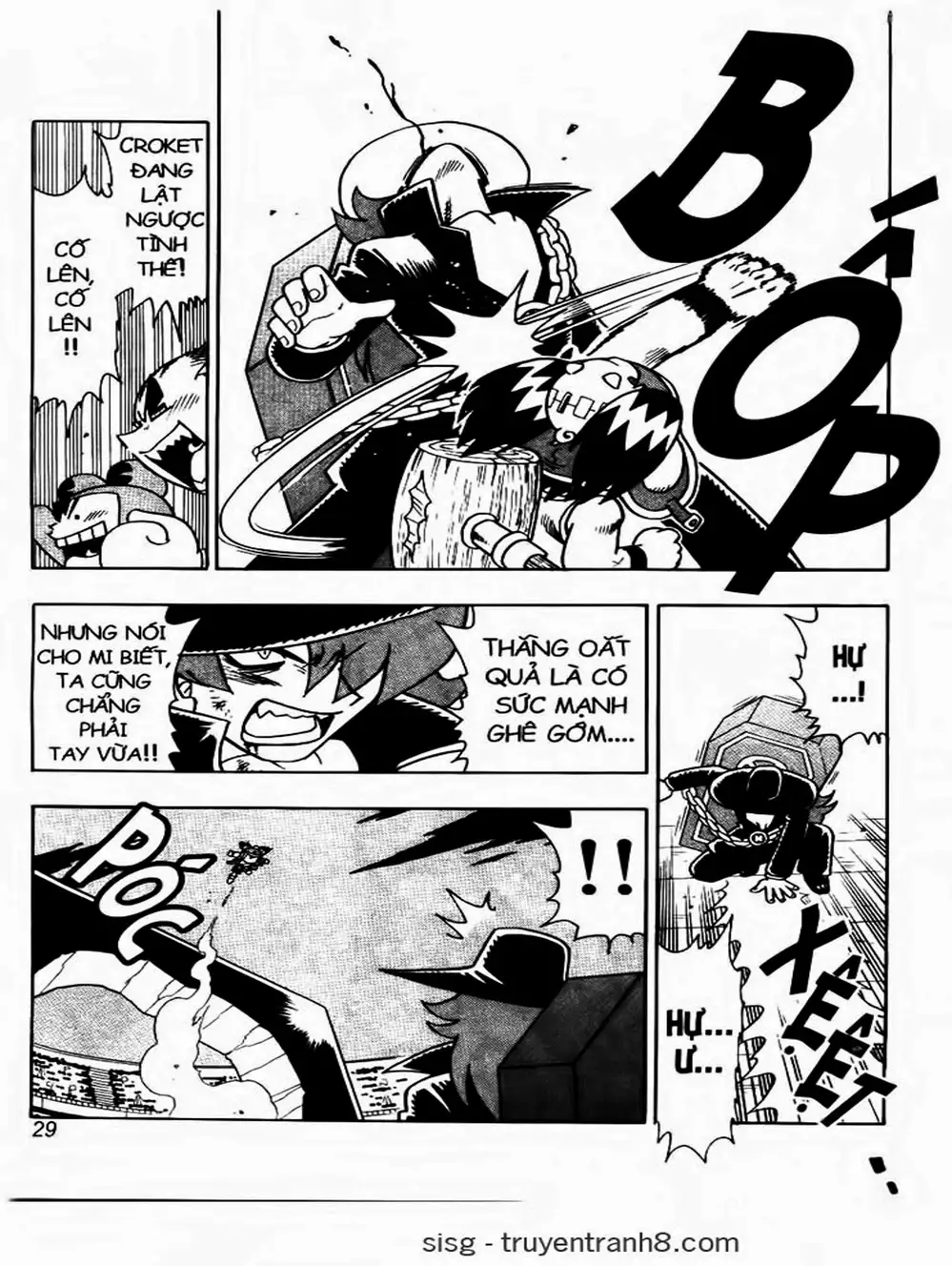 Truyện Tranh Cuộc Phiêu Lưu Của Croket trang 3