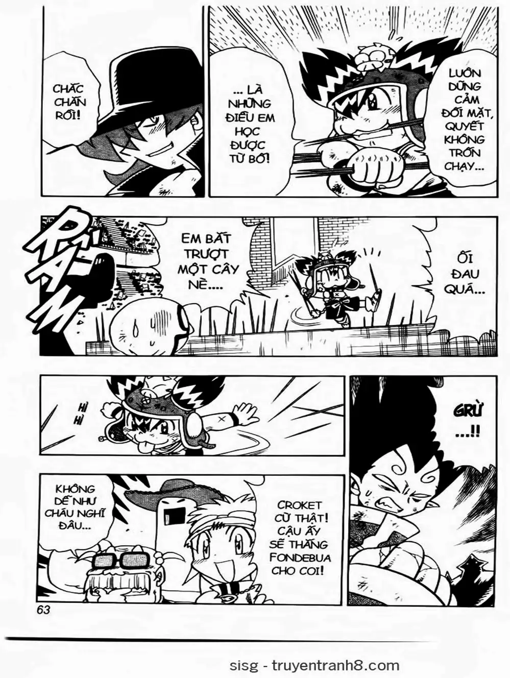 Truyện Tranh Cuộc Phiêu Lưu Của Croket trang 3