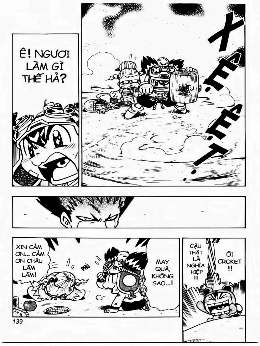 Truyện Tranh Cuộc Phiêu Lưu Của Croket trang 3