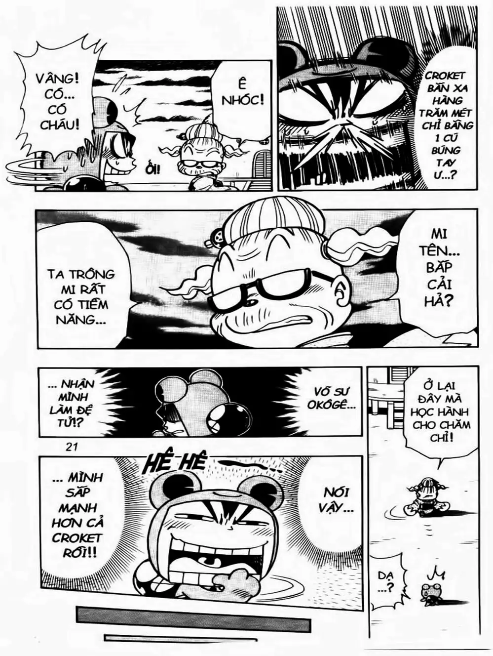 Truyện Tranh Cuộc Phiêu Lưu Của Croket trang 3