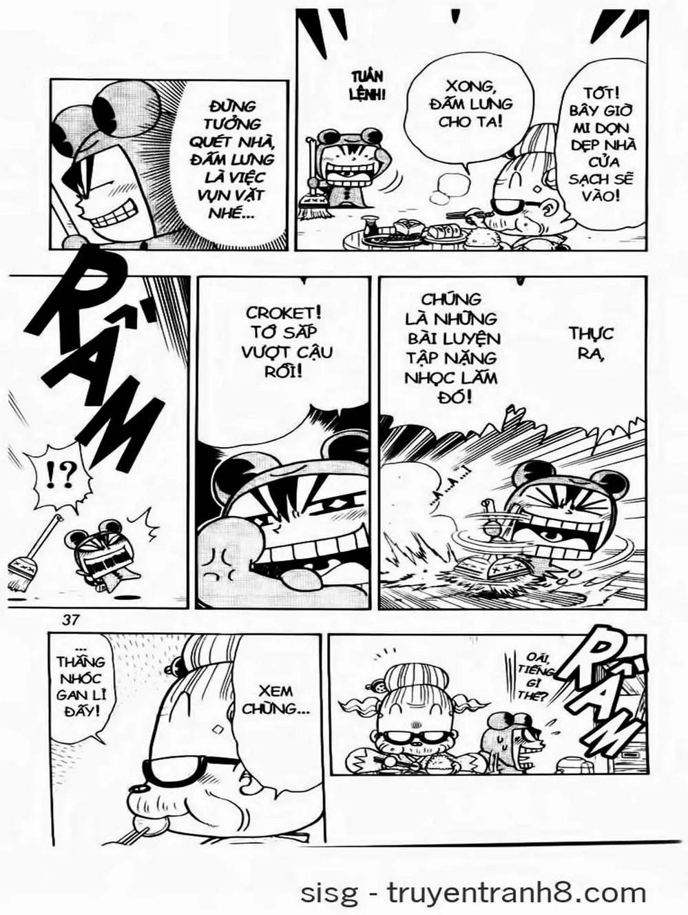 Truyện Tranh Cuộc Phiêu Lưu Của Croket trang 3
