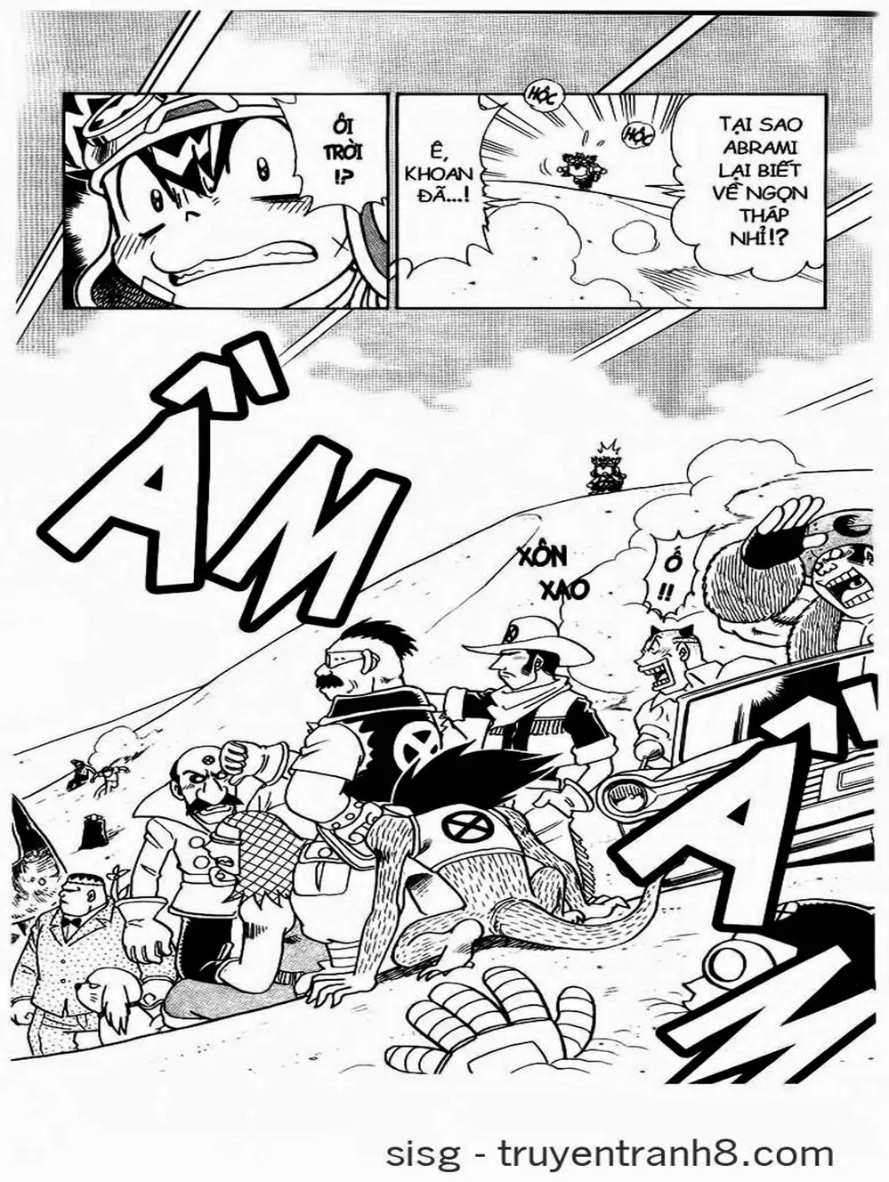 Truyện Tranh Cuộc Phiêu Lưu Của Croket trang 3