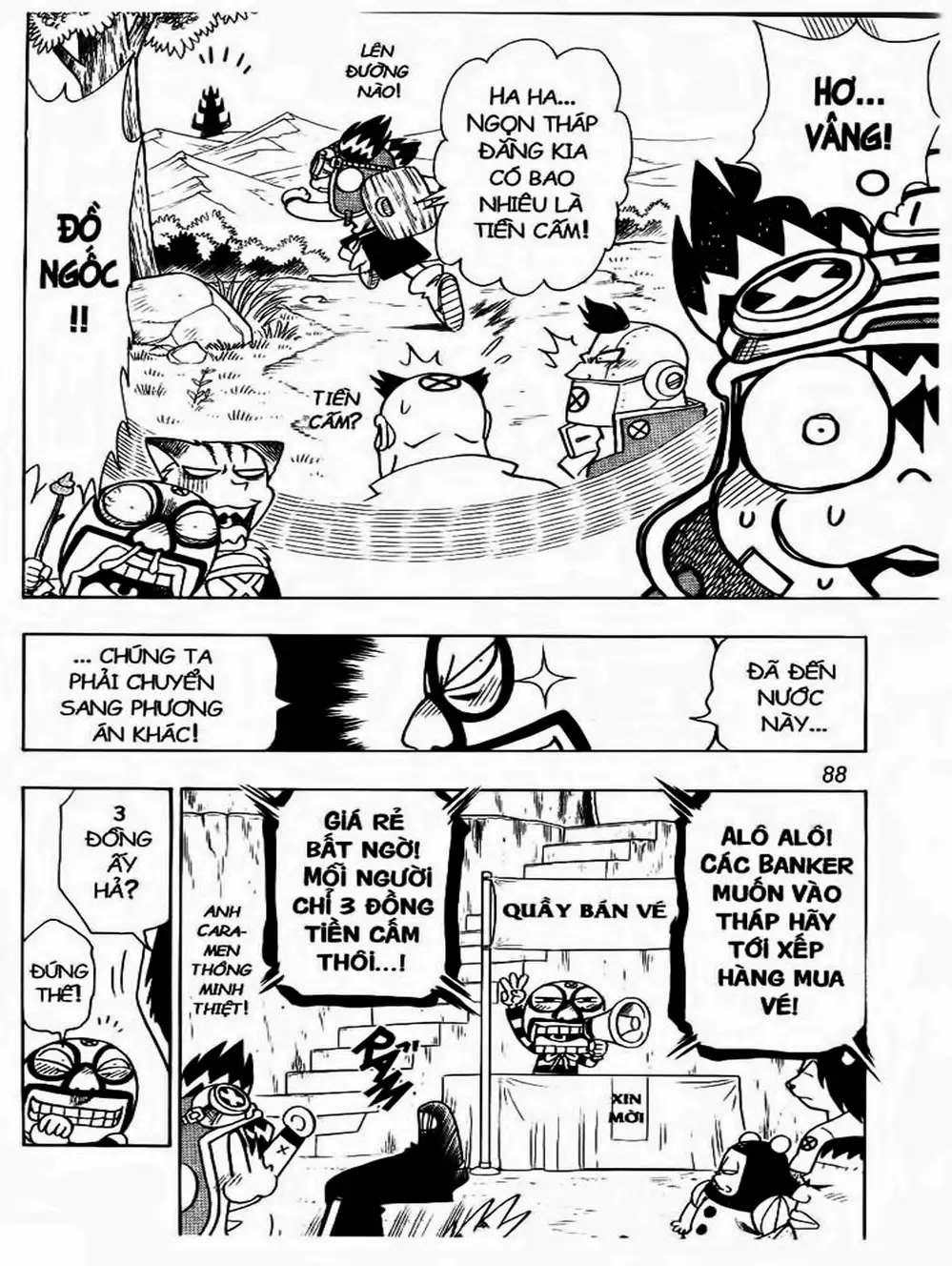 Truyện Tranh Cuộc Phiêu Lưu Của Croket trang 3