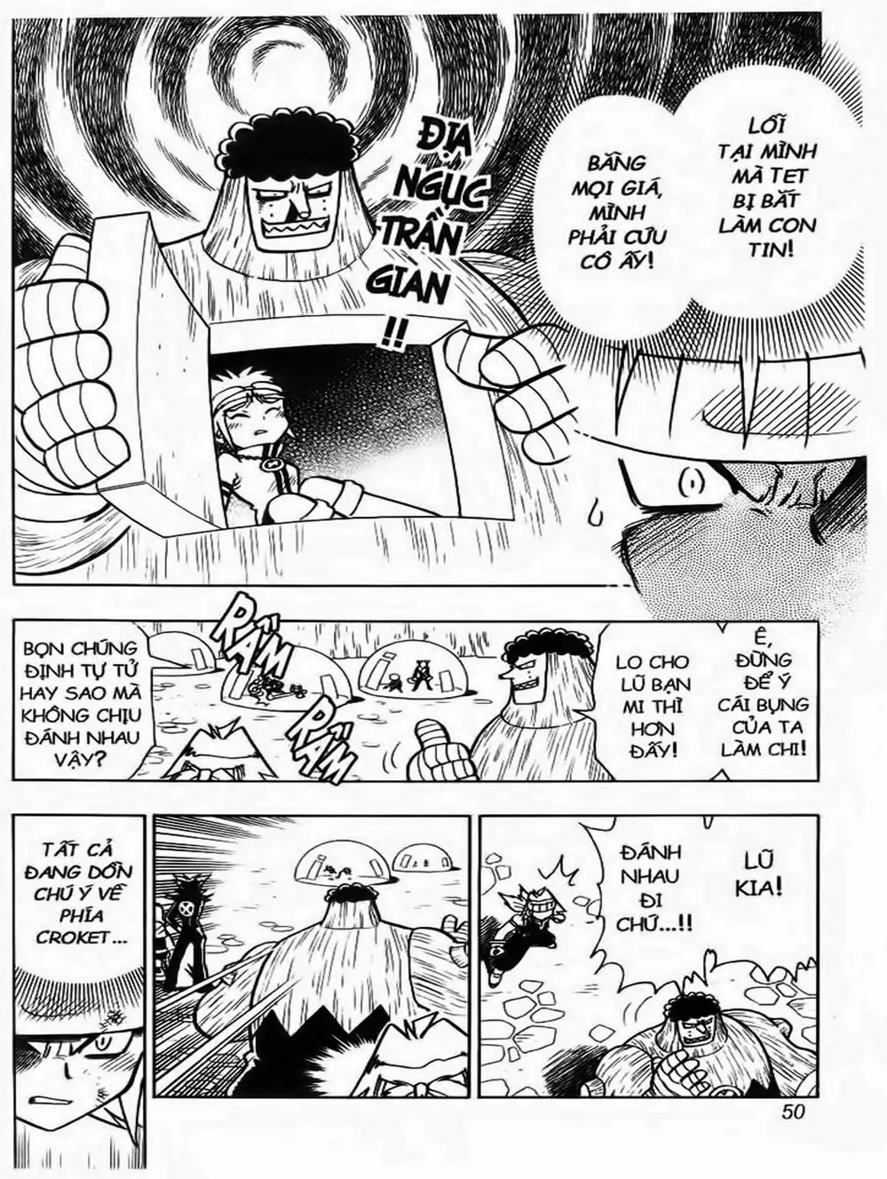 Truyện Tranh Cuộc Phiêu Lưu Của Croket trang 3