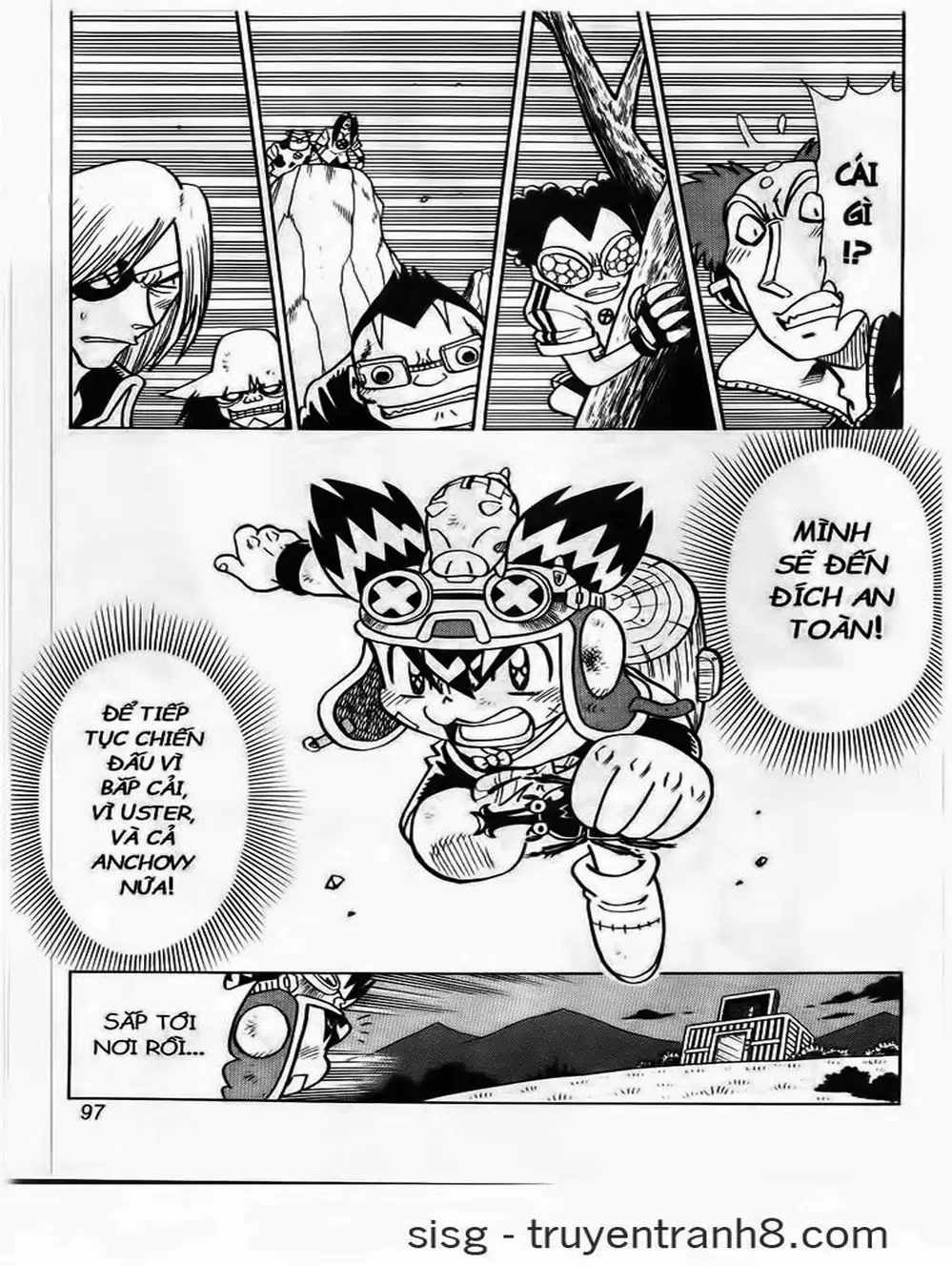 Truyện Tranh Cuộc Phiêu Lưu Của Croket trang 3