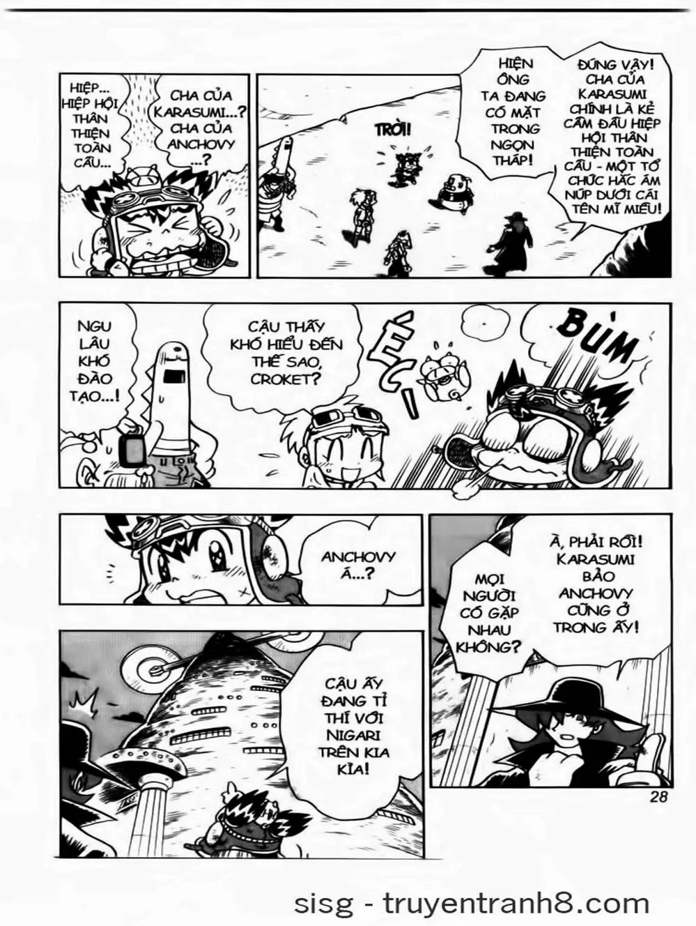 Truyện Tranh Cuộc Phiêu Lưu Của Croket trang 3