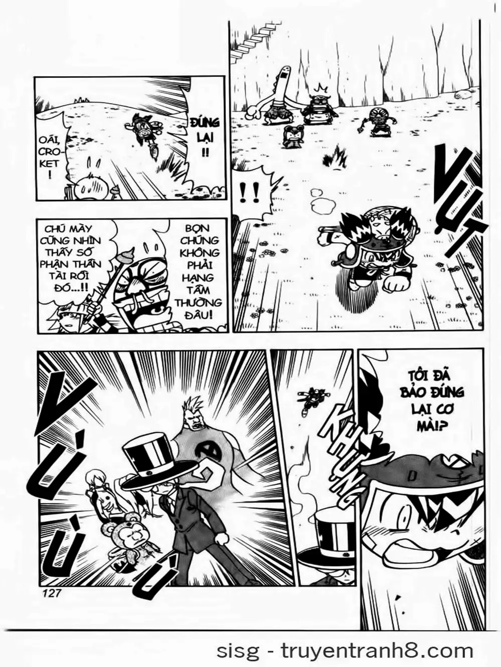 Truyện Tranh Cuộc Phiêu Lưu Của Croket trang 3