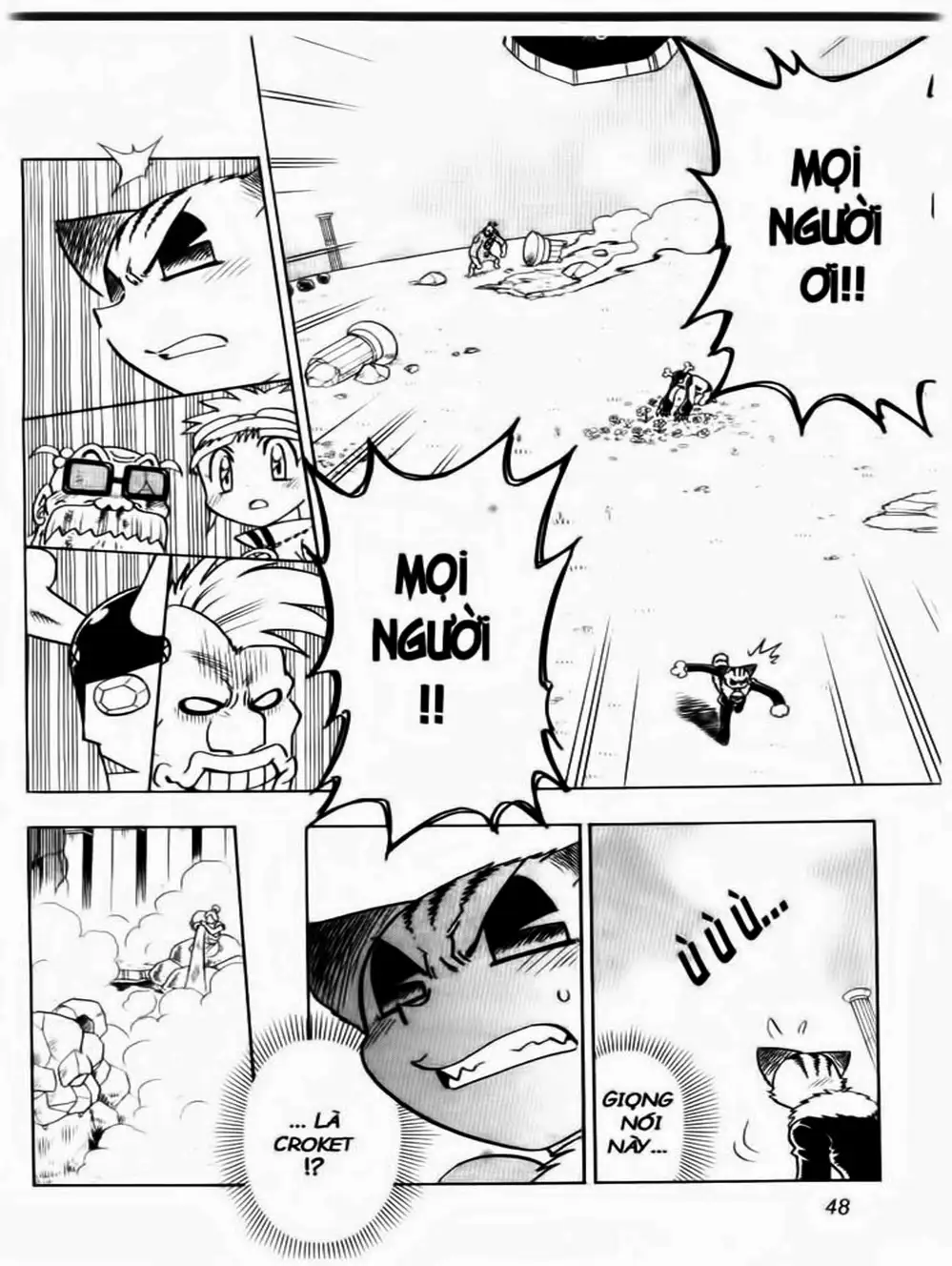 Truyện Tranh Cuộc Phiêu Lưu Của Croket trang 3