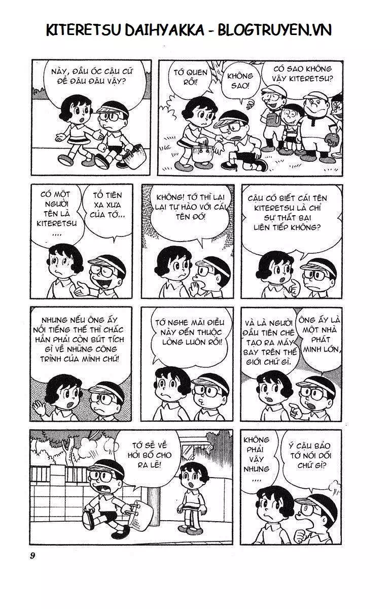 Truyện Tranh Cuốn Từ Điển Kỳ Bí - Kiteretsu Daihyakka trang 4