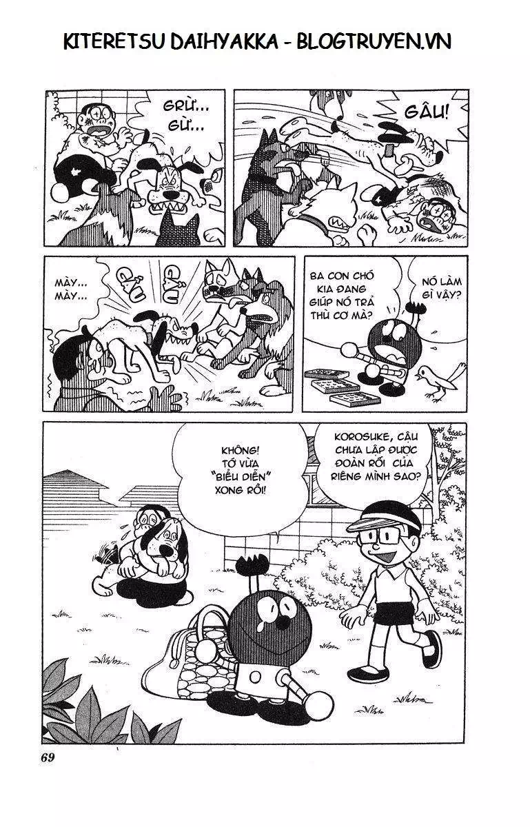 Truyện Tranh Cuốn Từ Điển Kỳ Bí - Kiteretsu Daihyakka trang 4