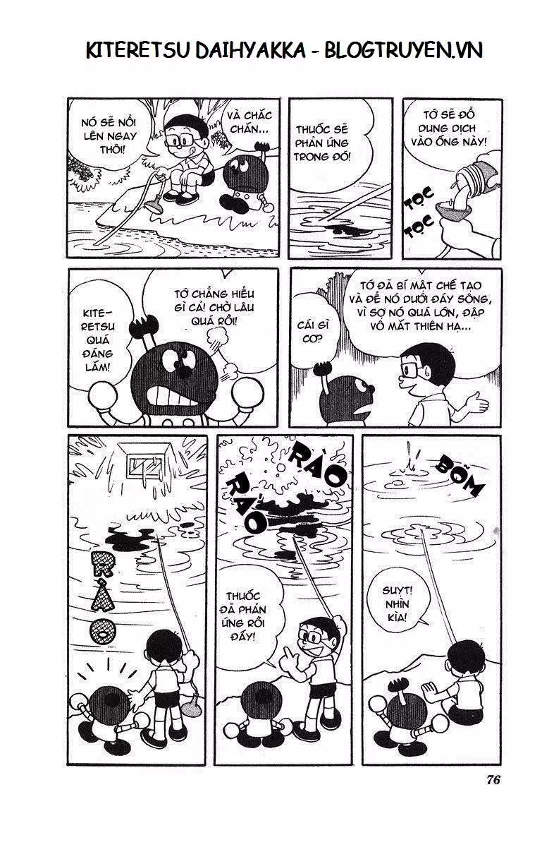 Truyện Tranh Cuốn Từ Điển Kỳ Bí - Kiteretsu Daihyakka trang 4